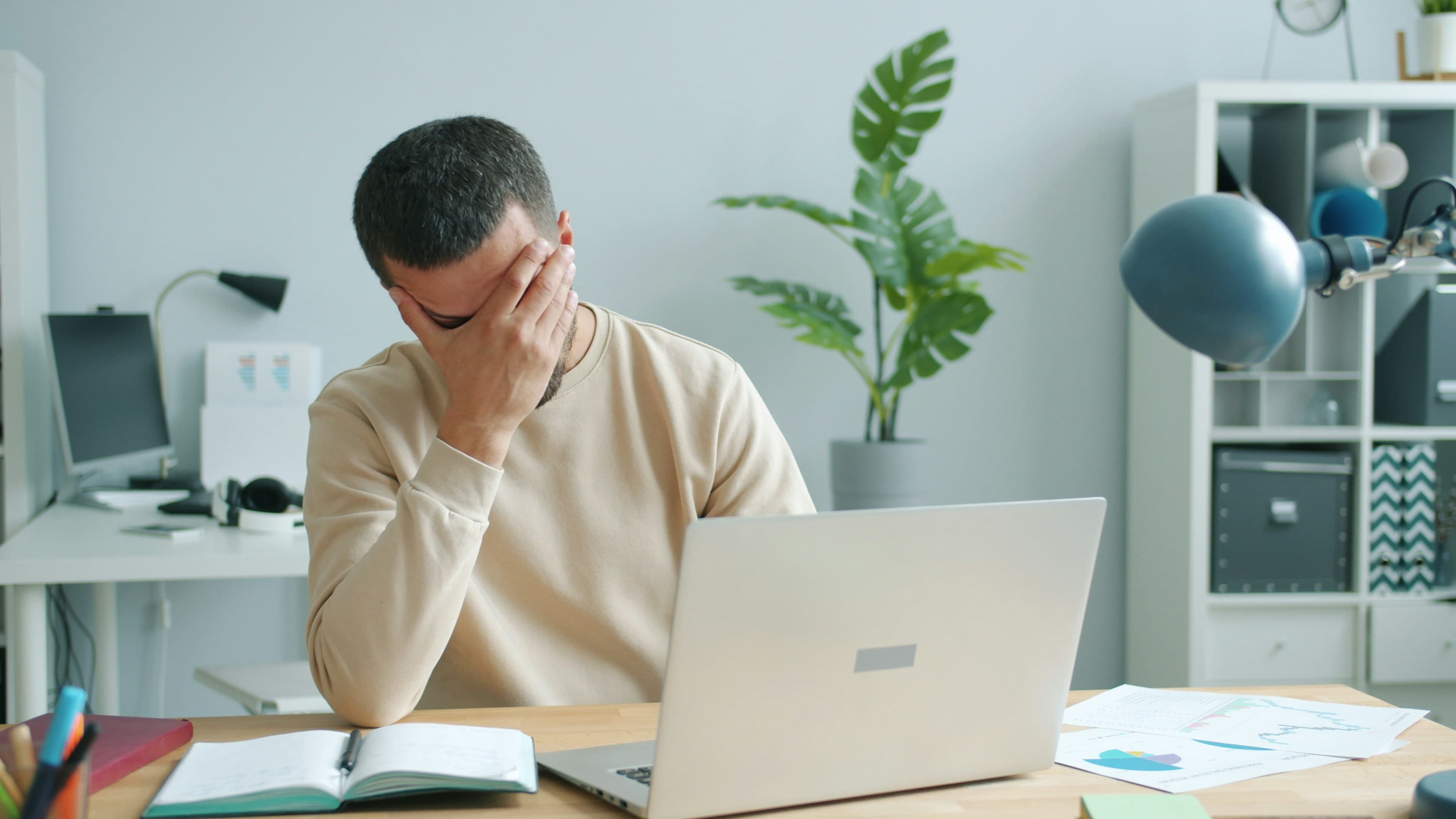 Couple reviewing home options together